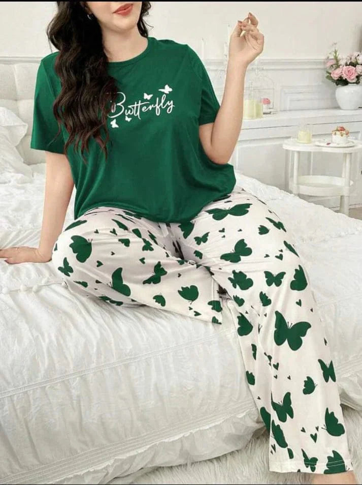 Butterfly Lounge Wear Set