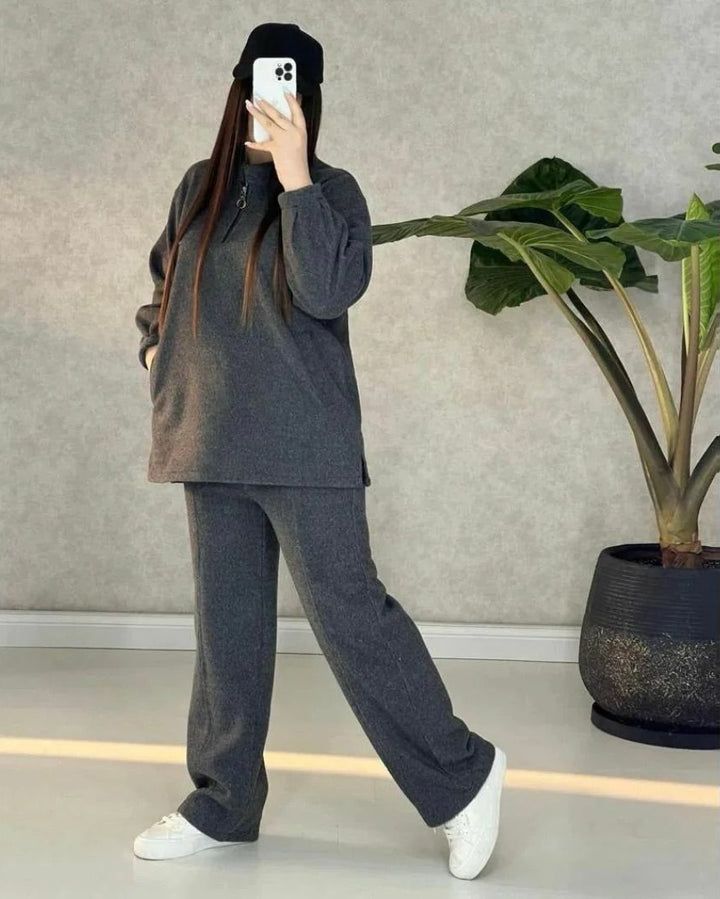 WINTER ZIP STYLE 2 PCS OUTFIT