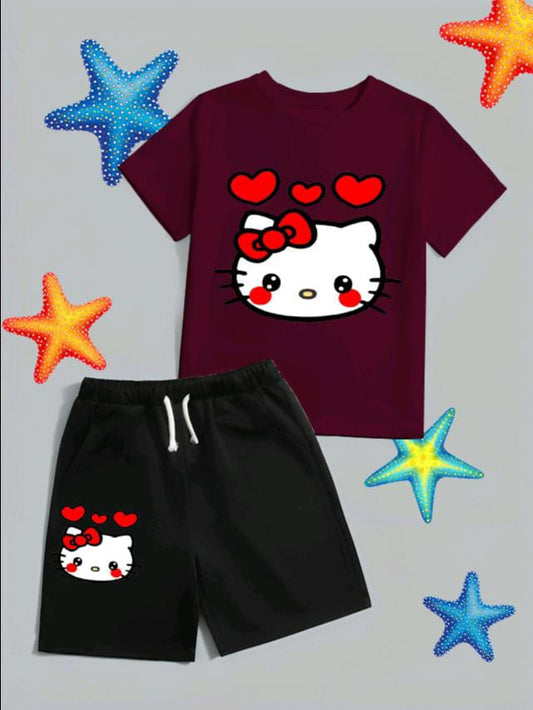 Kitty Printed Short Wear