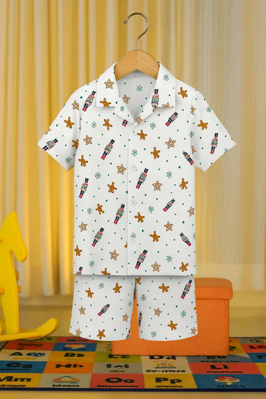 HOLIDAY MAGIC BOYS SHIRT & SHORTS