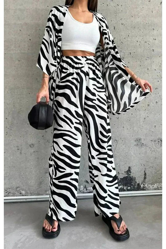 CHIC ZEBRA 2 PCS CO-ORD SET