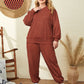 Terry Winter Chekered Sleepwear
