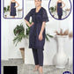 3 PCS SILK BRIDAL NIGHTWEAR SET 001