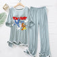 TOM AND JERRY PRINTED TRENDY LOUNGE WEAR FOR WOMEN
