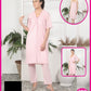 3 PCS SILK BRIDAL NIGHTWEAR SET 001