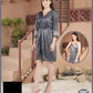 2 PCS SILK BRIDAL NIGHTWEAR SET 111