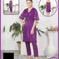 3 PCS SILK BRIDAL NIGHTWEAR SET 001