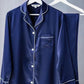 Satin Silk Button Home Wear Set