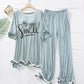 YOU MAKE ME SMILE PRINTED TRENDY LOUNGE WEAR FOR WOMEN