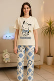 CUTE POCHACCO PRINTED CASUAL WEAR