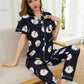 SUN FLOWER HALF SLEEVES CO-ORD SET FOR WOMEN