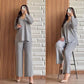 WINTER V NECK STYLE 2 PCS OUTFIT