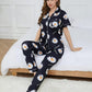 SUN FLOWER HALF SLEEVES CO-ORD SET FOR WOMEN