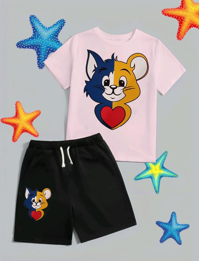 Tom & Jerry Contrast Short Wear