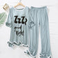 SLEEP NIGHT PRINTED TRENDY LOUNGE WEAR FOR WOMEN