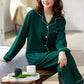 Satin Silk Button Home Wear Set