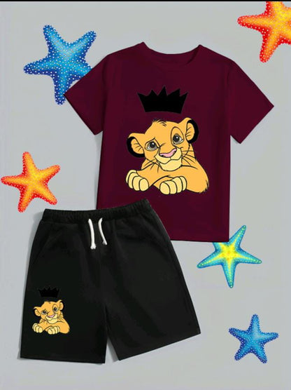 Mufasa Printed Short Wear