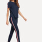 STRIPE - HALF SLEEVE TRACKSUIT