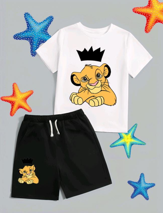 Mufasa Printed Short Wear