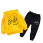 SMILEY KIDS HOODED PRINTED TRACKSUIT