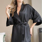 SILK ADJUSTABLE ROBE FOR WOMEN
