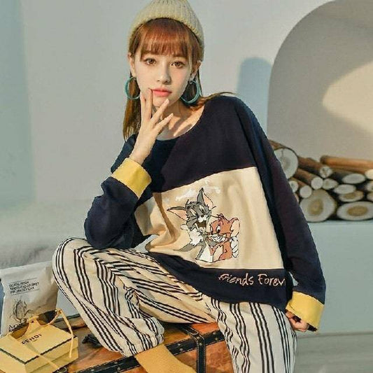 Tom & Jerry Printed Night suit