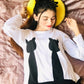 Black Cat Causal Full Sleeves Printed Set