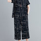 Women Half Sleeves Printed Capri Set