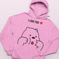 PANDA LOVE KANGROO HOODIE