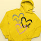 TRIO HEART KANGROO HOODIE