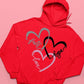TRIO HEART KANGROO HOODIE