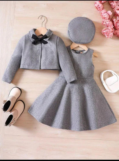 LITTLE GRACE 2PCS SET - GREY