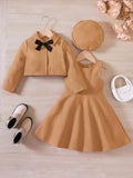 LITTLE GRACE 2PCS SET - CAMEL