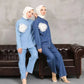 Boutonniere 2 Pcs Denim Co-Ord Set