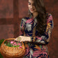 Floral Printed Shirt Collar Tunic with Trousers Co-Ord Set