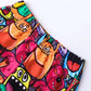 2PCS BABY BOYS CARTOON PRINT SHIRT & ELASTIC WAIST SHORTS SET
