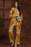 YELLOW FLORAL PRINTED TUNIC PALAZZO ETHNIC CO-ORD SET