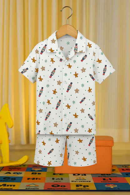 HOLIDAY MAGIC BOYS SHIRT & SHORTS