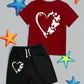 Butterfly Heart kids Short Wear
