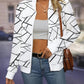 CROSS LINING ZIPPER JACKET