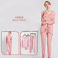 THREE PIECE NIGHT WEAR SET