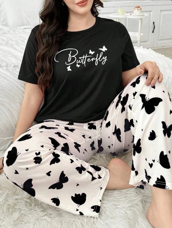 Butterfly Lounge Wear Set