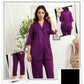 2 PCS SILK BRIDAL NIGHTWEAR SET